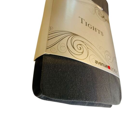 Avenue Body New Tights Plus Size C/D Dark Gray Charcoal - Picture 3 of 7